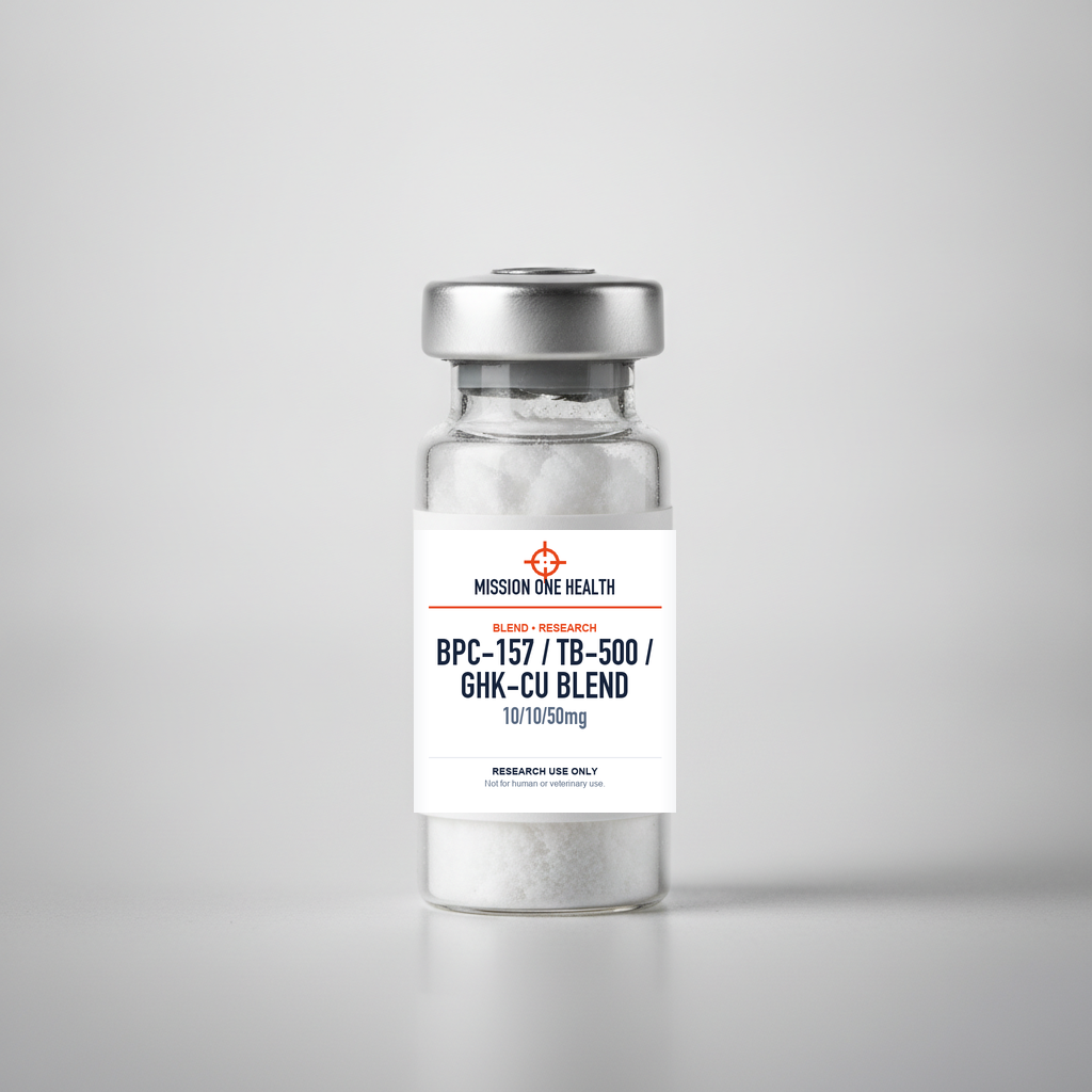 BPC-157 / TB-500 / GHK-Cu Blend (10/10/50mg)